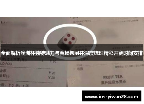 全面解析澳洲杯独特魅力与赛场氛围并深度梳理精彩开赛时间安排